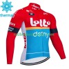 Radtrikot Winter Thermal Fleece Lotto Dstny 2023